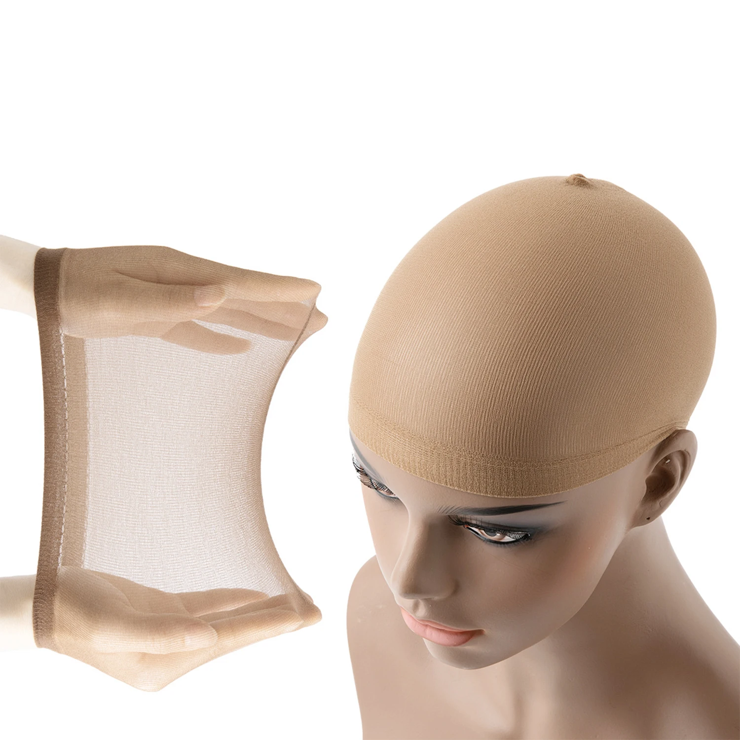 Wig Cap Stocking - Bonnet de perruque en maille extensible,