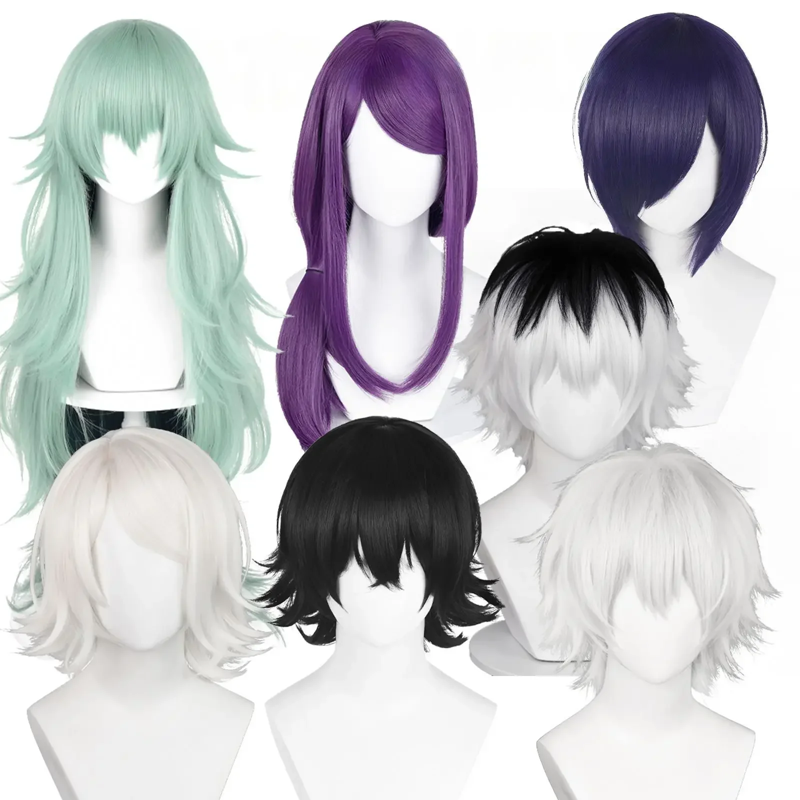 Braiding Hair Kanekalon - Perruque Cosplay Synthétique Anime Juzo Suzuya