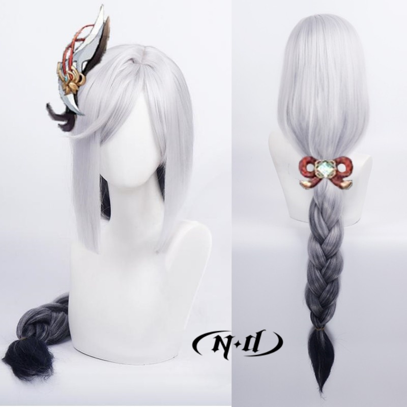 Braiding Hair Kanekalon - ND Shenhe Cosplay perruques postiche Genshin