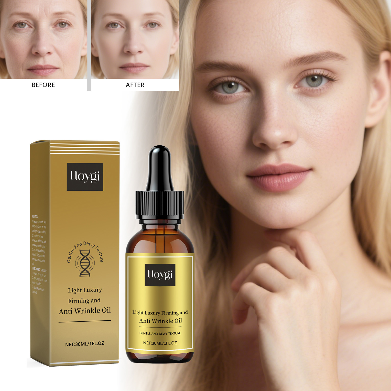 Silk Press Serum - Huile de soin raffermissante pour le