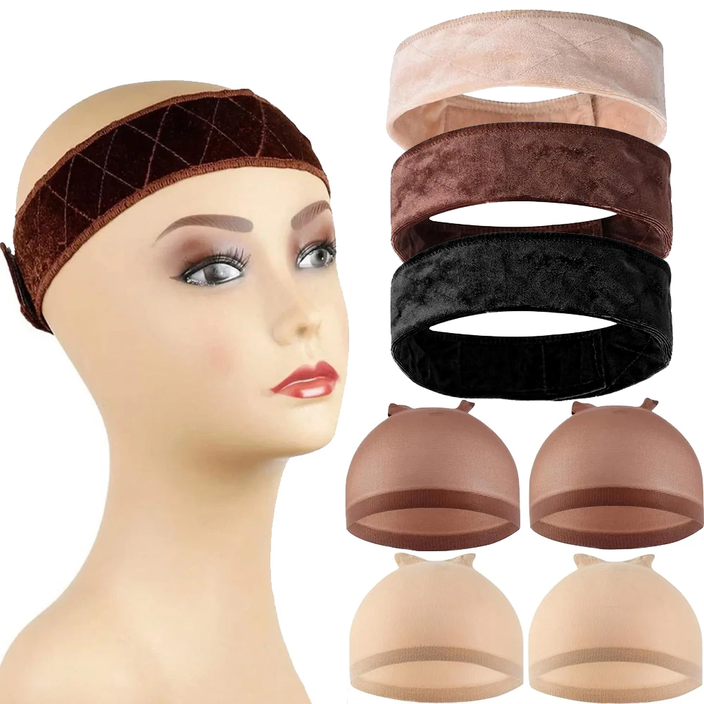 Wig Cap Stocking - Bandes de poignée de perruque et