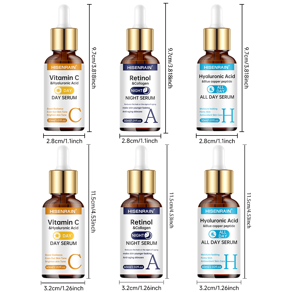 HISENRAIN Sérum Vitamine C + R - Silk Press Serum avis et prix
