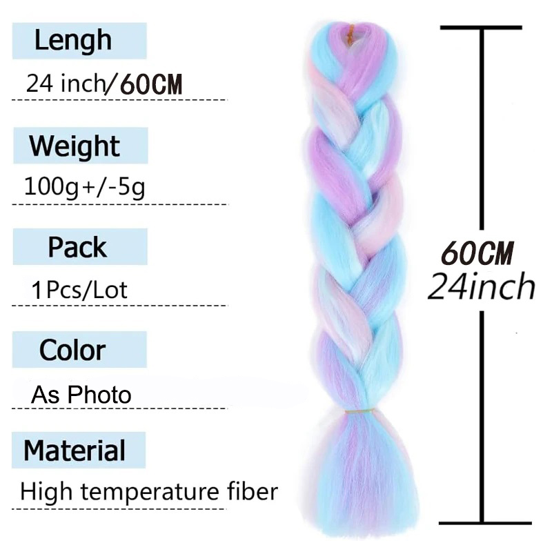Tresses synthétiques longues d - Braiding Hair Kanekalon avis et prix