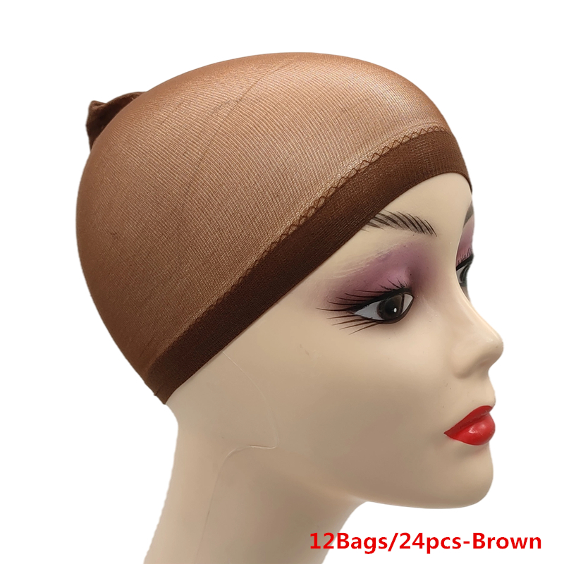 Lot de 12/24 bonnets à perruqu - Wig Cap Stocking avis et prix