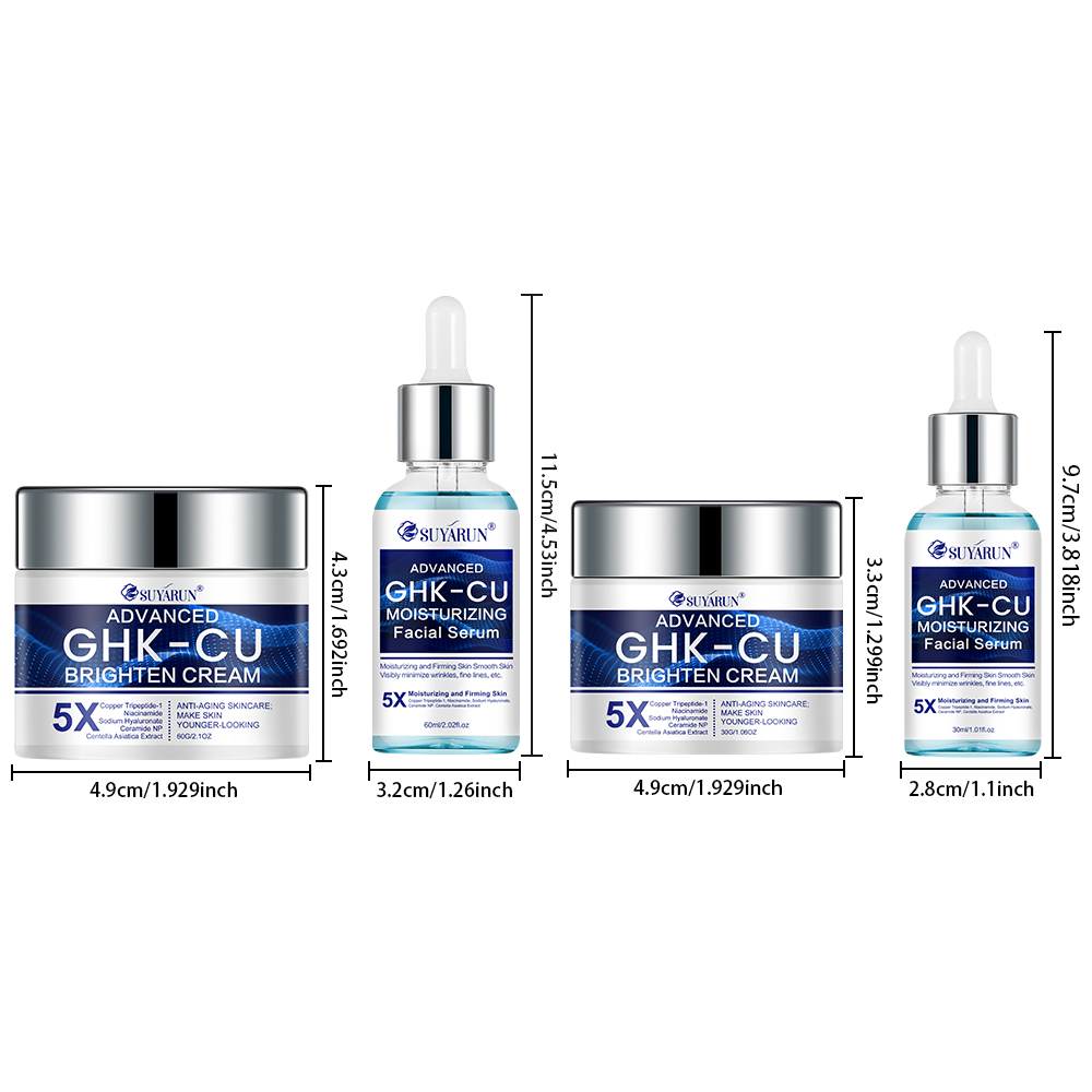 Crème et sérum SUYARUN GHK-CU  - Silk Press Serum avis et prix