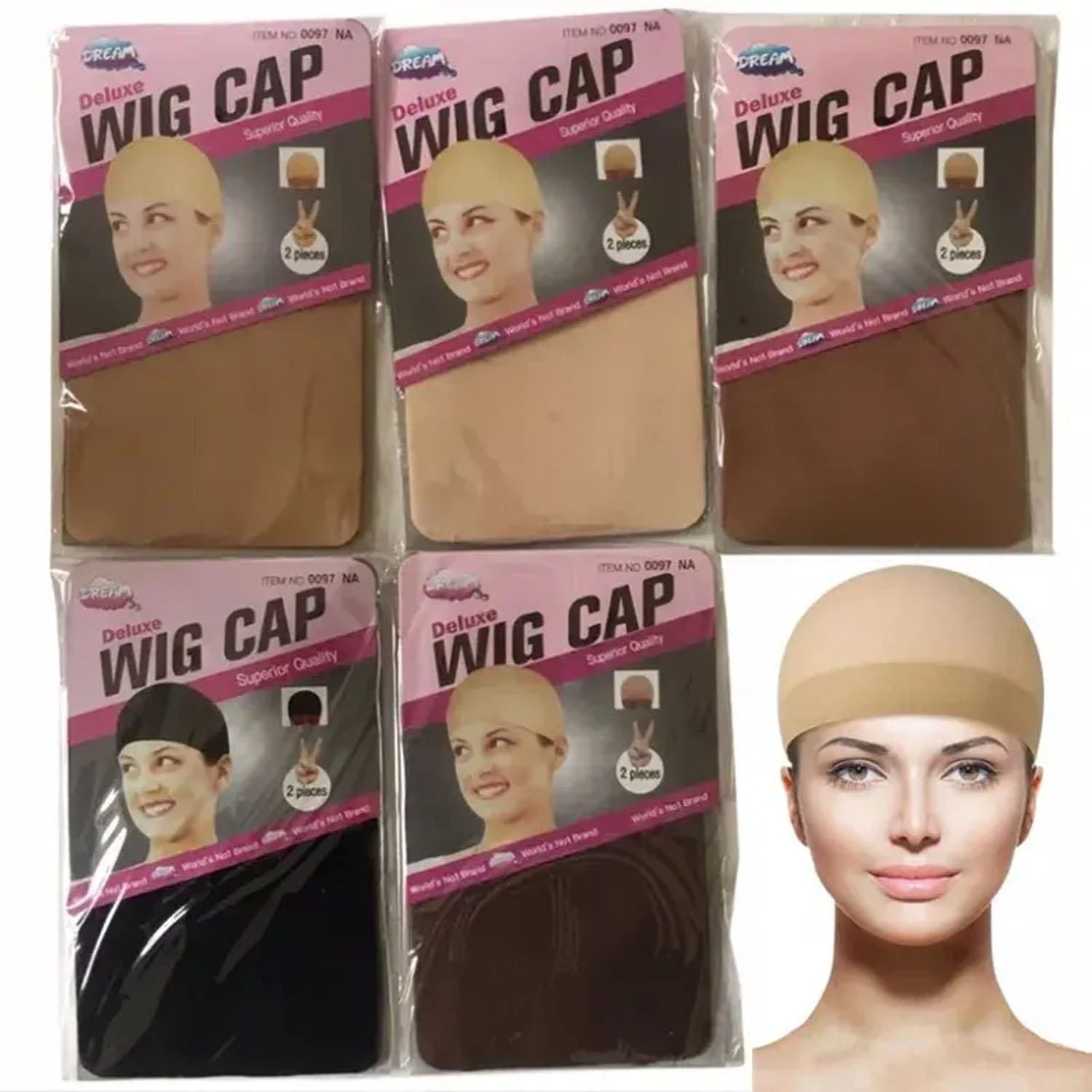 20/30 pièces pas cher cheveux  - Wig Cap Stocking avis et prix