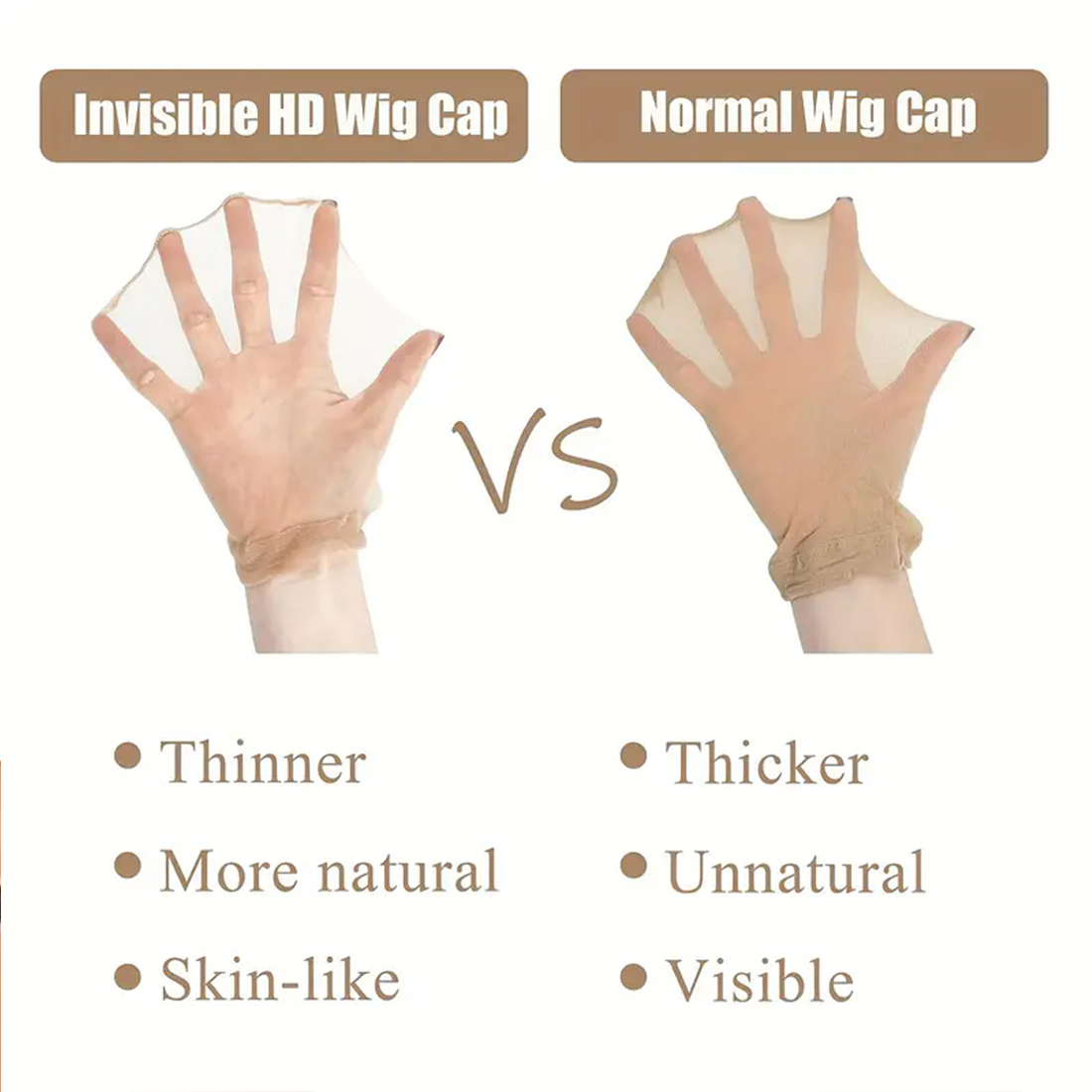 Bonnet de perruque Transparent - Wig Cap Stocking avis et prix