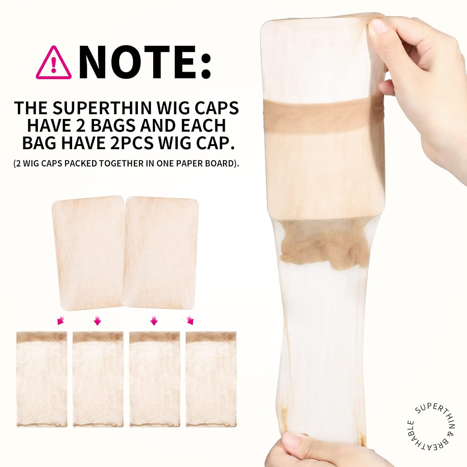 Bonnet de perruque en maille d - Wig Cap Stocking avis et prix
