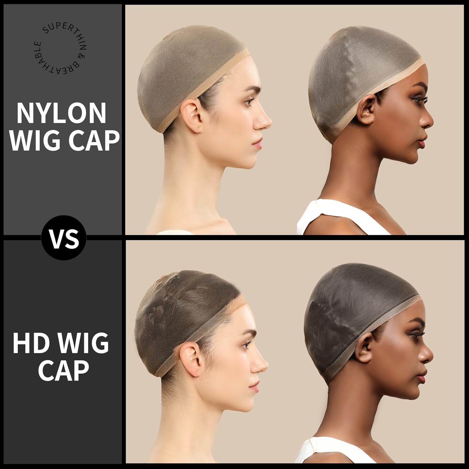 Bonnet de perruque en maille d - Wig Cap Stocking avis et prix