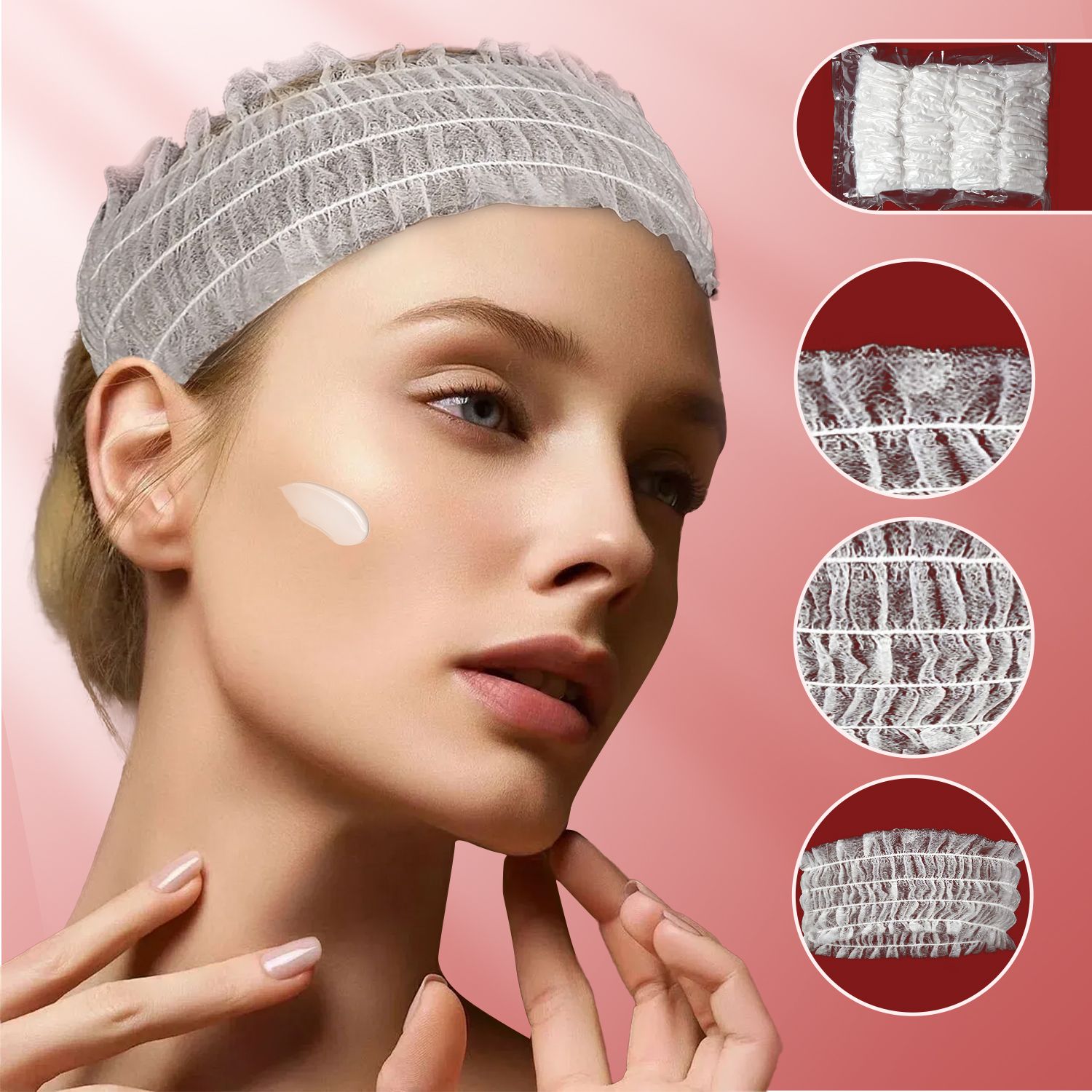 50/20 pièces bandeaux jetables - Hair Care Journey avis et prix
